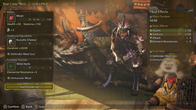 Preparando-se Para as Aventuras: O Guia Completo de Receitas e Cozinha em Monster Hunter Wilds