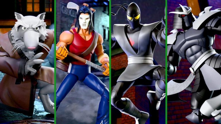 Super7 amplia sua linha de bonecos das Tartarugas Ninja com vilões e aliados icônicos