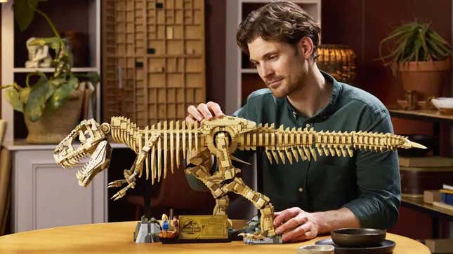 Nova coleção de Lego traz T-Rex impressionante de mais de três pés e mais de 3.000 peças