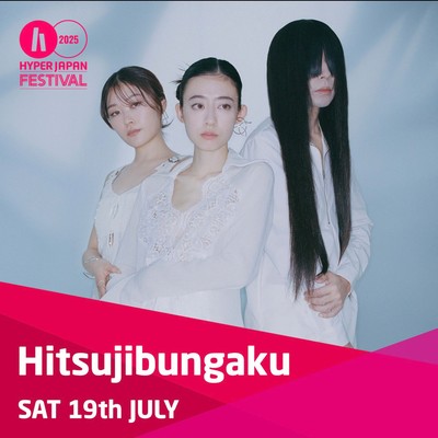 Hitsujibungaku Anuncia Apresentação no Festival Hyper Japan em Londres Com Importantes Temas de Animes