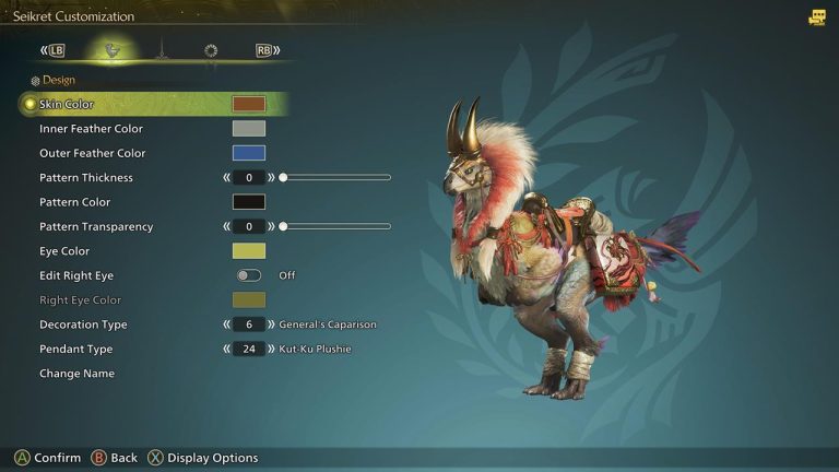Descubra como personalizar seu Seikret no jogo Monster Hunter Wilds