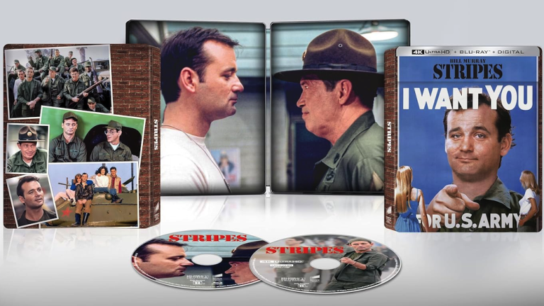 Bill Murray e sua comédia clássica: “Stripes” ganha edição especial em 4K Blu-ray com steelbook limitado