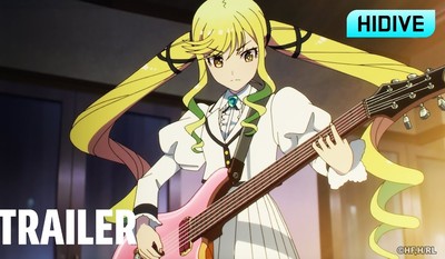 HIDIVE Anuncia Streaming de Anime Rock É a Modéstia de uma Senhora para a Temporada de Primavera de 2025