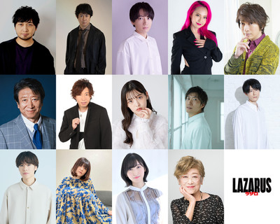 Shinichiro Watanabe e MAPPA Anunciam Novos Personagens para o Anime Lazarus, Com Estreia Aguardada em Abril de 2024
