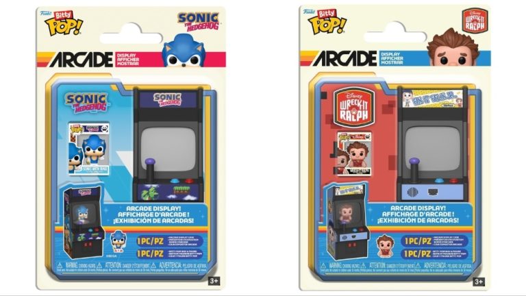 Funko Anuncia Pré-venda de Novas Figuras Bitty Pop Arcade Inspiradas em Clássicos dos Videogames e Cinema
