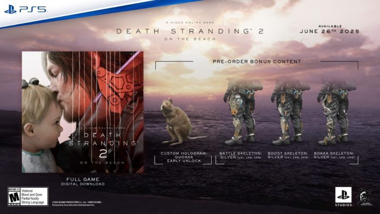 Death Stranding 2: On The Beach Tem Data de Lançamento Confirmada Para Junho e Pré-Vendas Abertas em Março