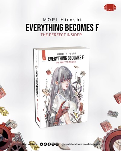 Penerbit Haru Anuncia Licenciamento do Romance Mistério “Everything Becomes F: The Perfect Insider”