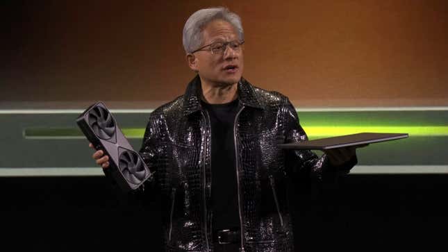 Nvidia enfrenta críticas por promessas fraudulentas sobre sua nova placa de vídeo GeForce RTX 5070, mas vendas continuam em alta