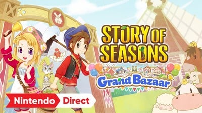 Marvelous Revela Nova Experiência no Mundo dos Jogos com Story of Seasons: Grand Bazaar