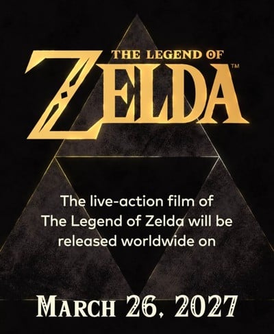 A Nova Aventura Cinematográfica: O Filme Live-Action de The Legend of Zelda Estreia Mundialmente Em 26 de Março de 2027