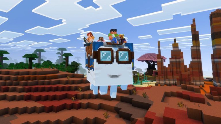 Minecraft: A Nova Mecânica de Voo com os Ghasts Felizes Chega para Elevar a Experiência do Jogo
