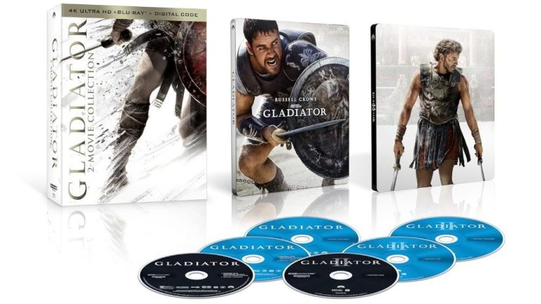 A Coleção de Steelbook dos Filmes Gladiador Chega em uma Edição Especial Completando o Legado do Clássico