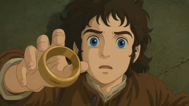 Remake De ‘O Senhor Dos Anéis’ Com Estilo Studio Ghibli Choca Público Com Resultados Decepcionantes