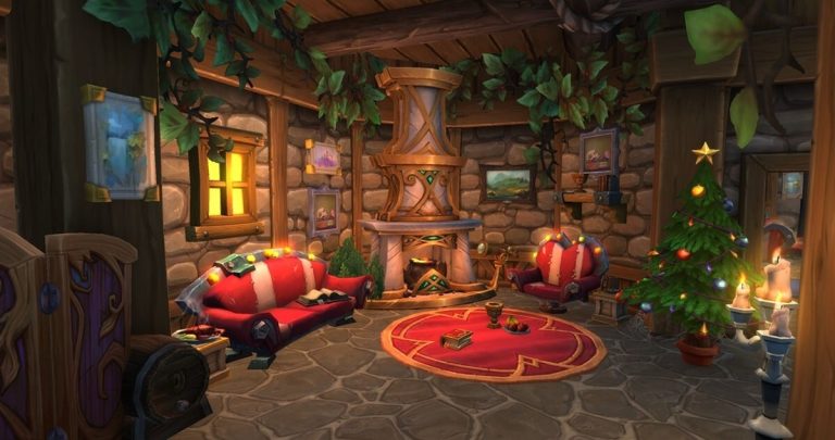 Nova Atualização Revela Sistema de Habitação em World of Warcraft com Diversas Opções de Decoração Interior