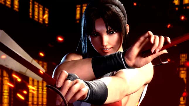 A Complexidade do Jogo Apesar do Flamante Estoque de Chamas de Mai Shiranui em Street Fighter 6