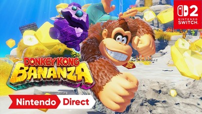 Nintendo Anuncia Donkey Kong Bananza: Novo Jogo de Plataforma 3D Chegará ao Nintendo Switch 2 em Julho